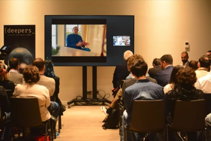 Audience during a deepers training event