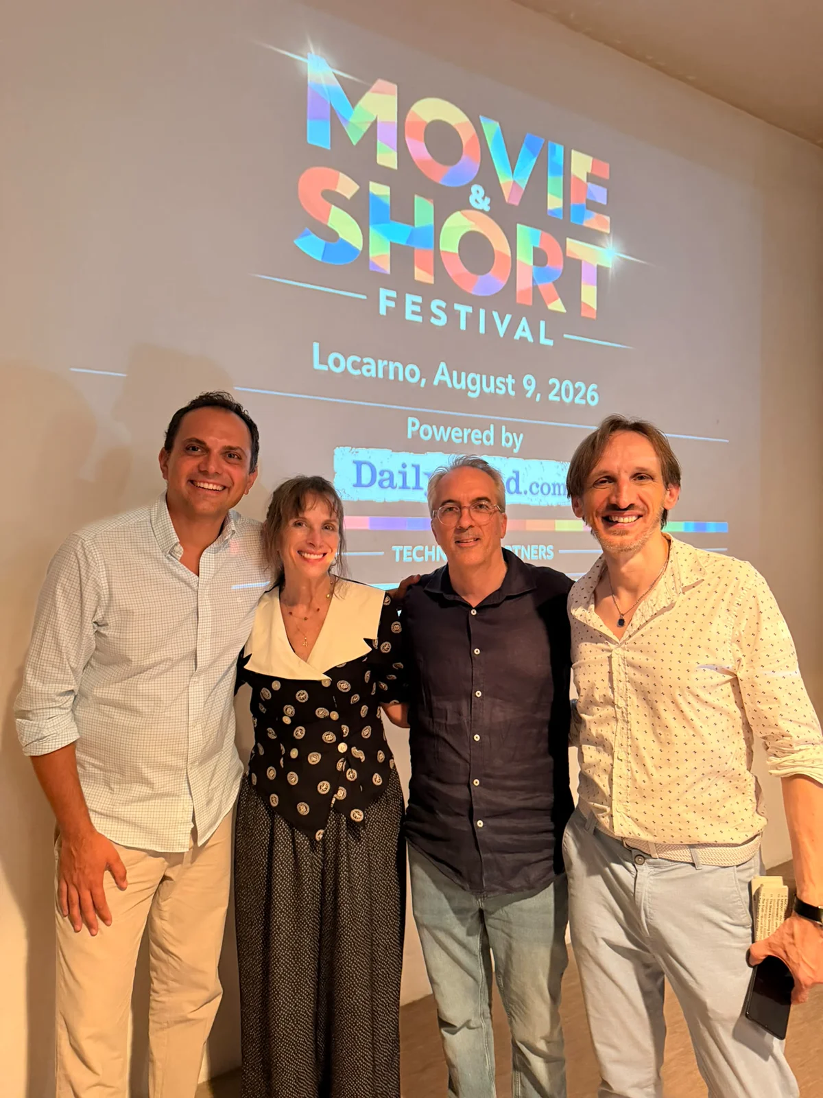 Eldorado team at the Movie & Short Festival in Locarno