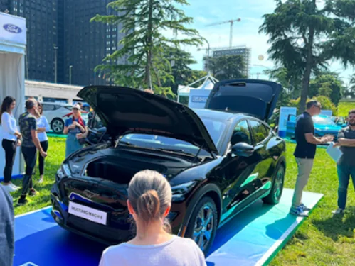 Ford Electric Days event in Rome