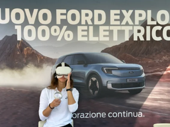 VR experience for the Ford Explorer